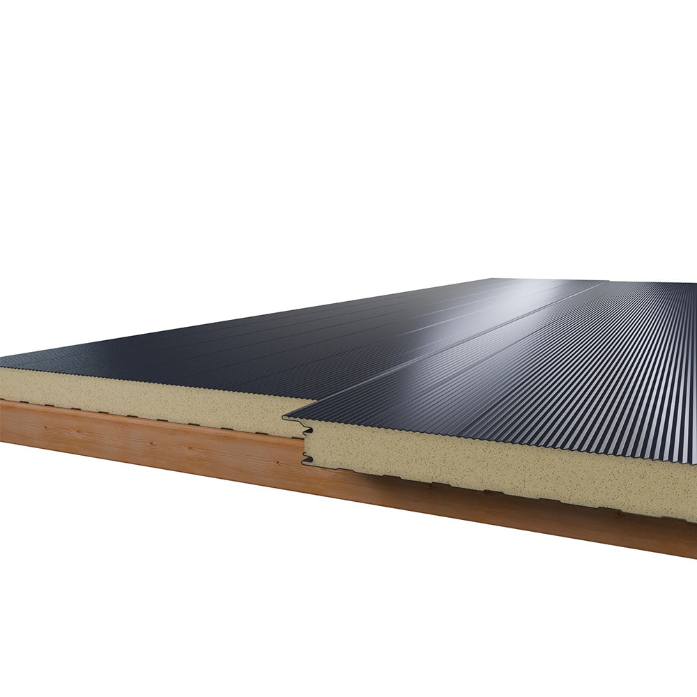 mikrolinierte Wandplatten Sandwichpaneel